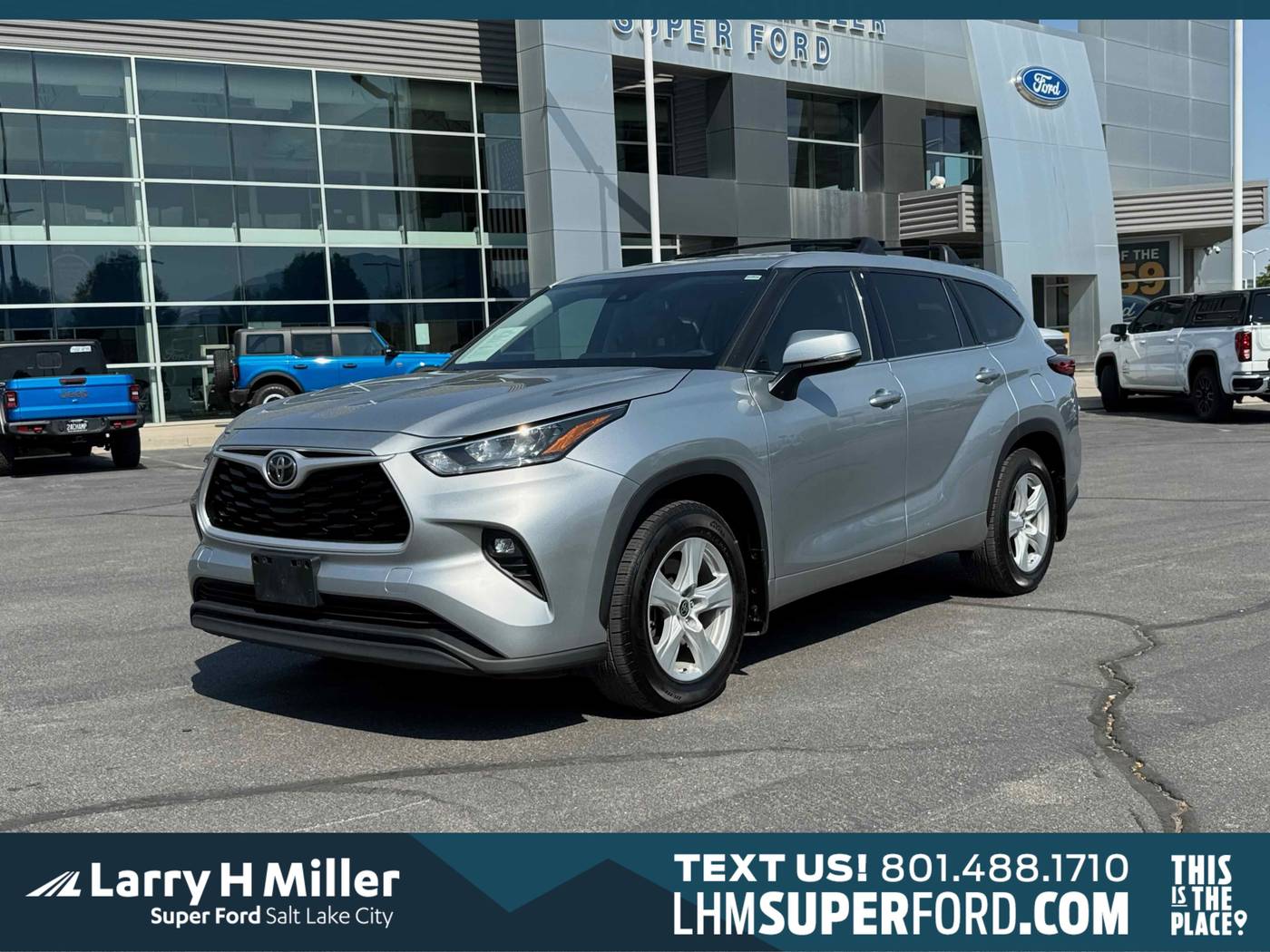 2020 Toyota Highlander LE — SUV — 105,965 mi — Salt Lake City, UT