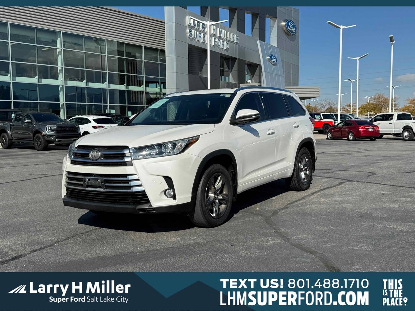 2018 Toyota Highlander Limited Platinum — SUV — 27,900 mi — Salt Lake City, UT