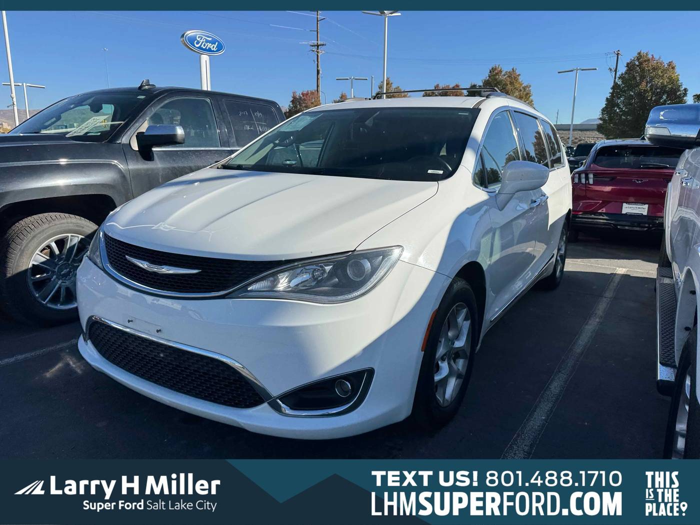 2017 Chrysler Pacifica Touring L — Minivan — 134,542 mi — Salt Lake City, UT