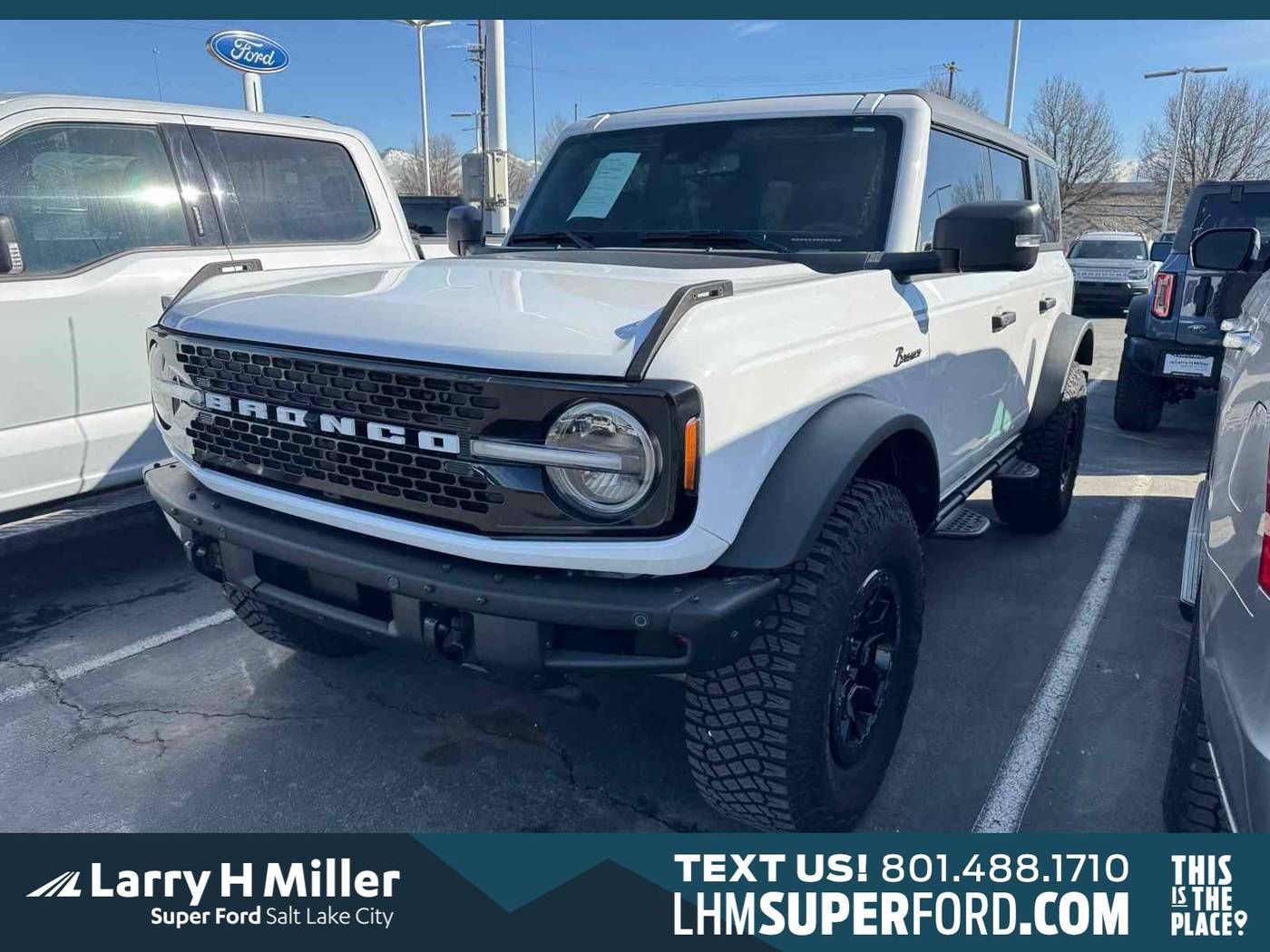 2023 Ford Bronco Wildtrak — SUV — 5,333 mi — Salt Lake City, UT