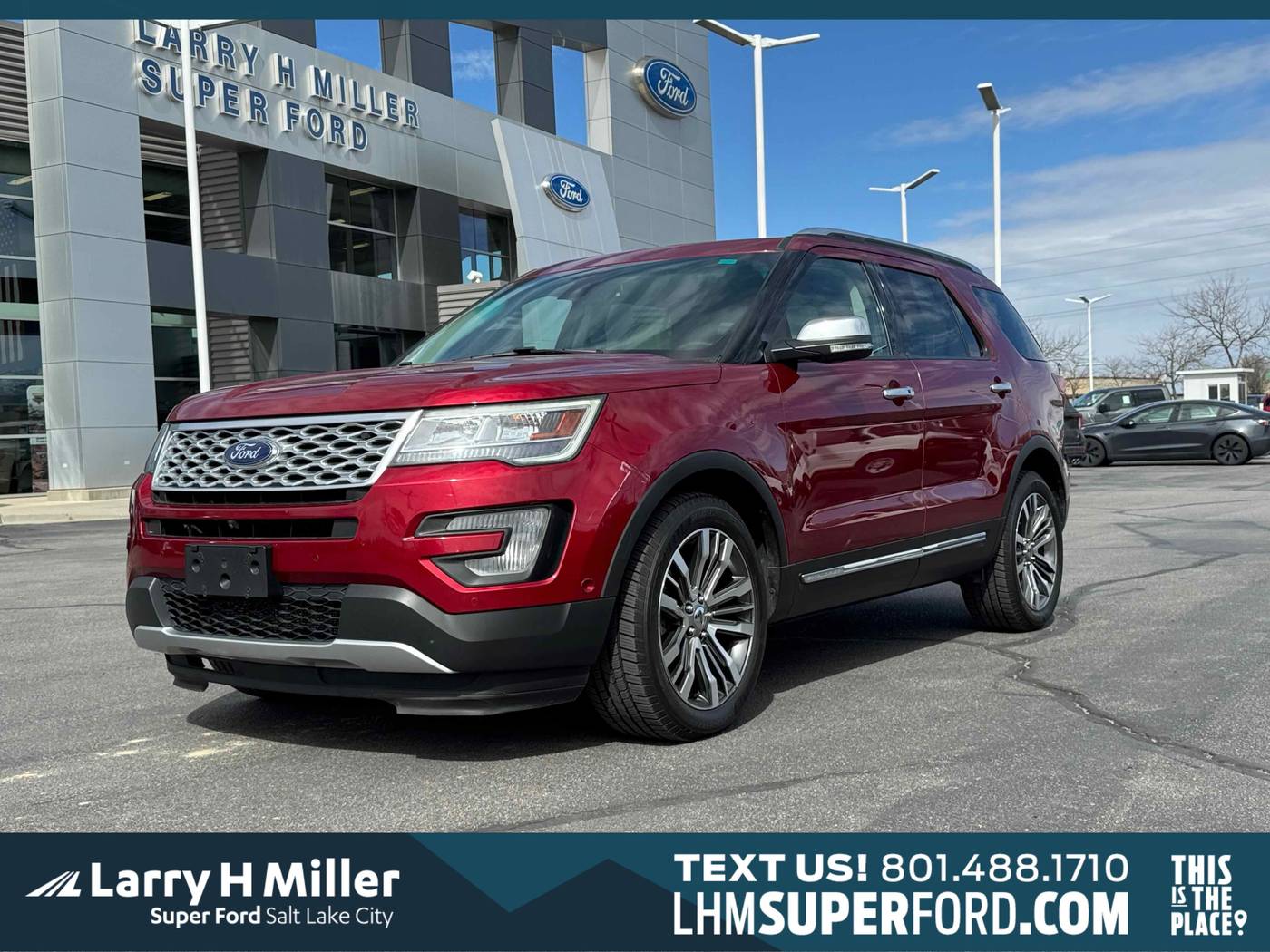 2017 Ford Explorer Platinum — SUV — 55,524 mi — Salt Lake City, UT
