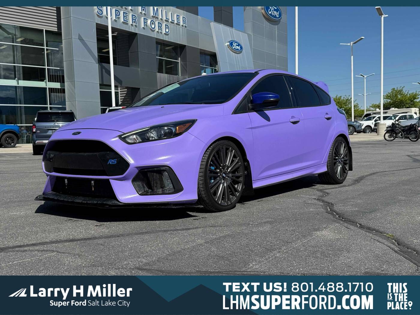 2017 Ford Focus RS — Hatchback — 39,832 mi — Salt Lake City, UT