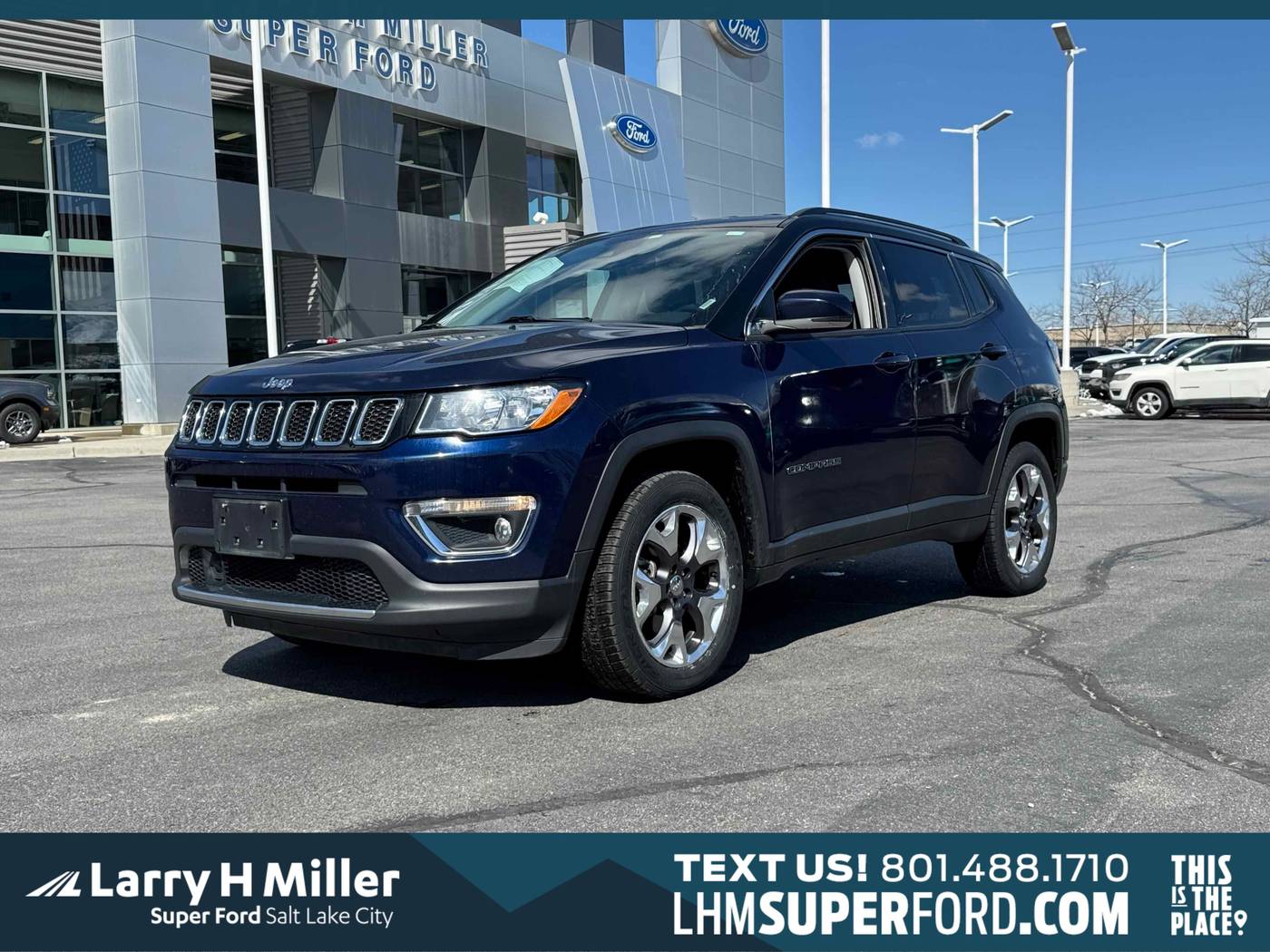 2021 Jeep Compass Limited — SUV — 54,882 mi — Salt Lake City, UT