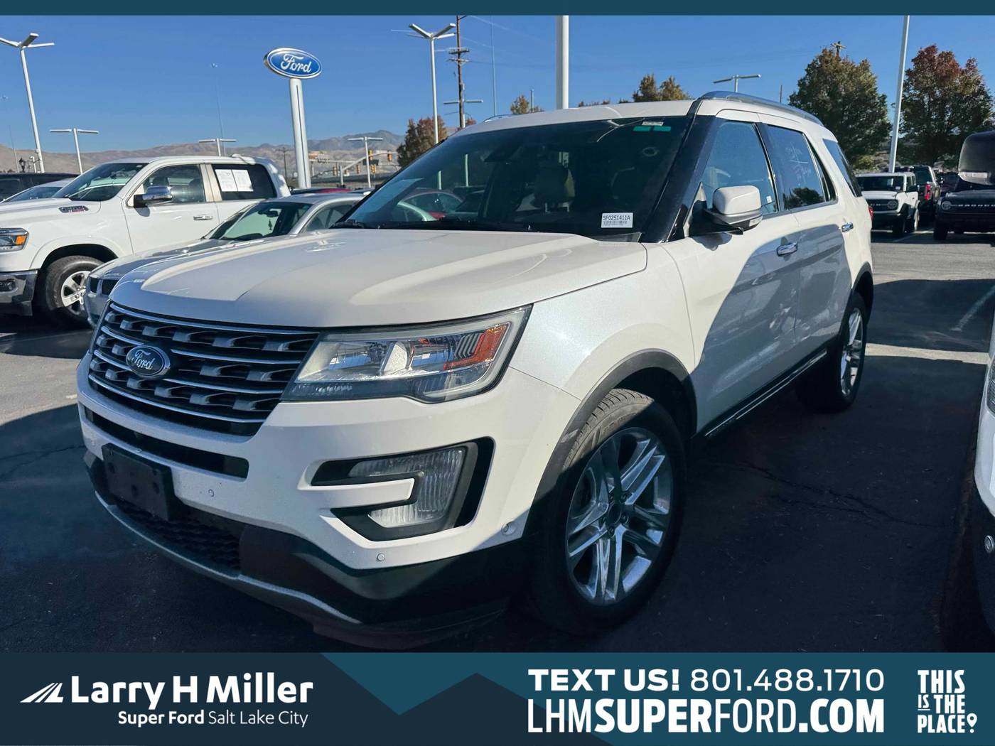 2017 Ford Explorer Limited — SUV — 121,269 mi — Salt Lake City, UT