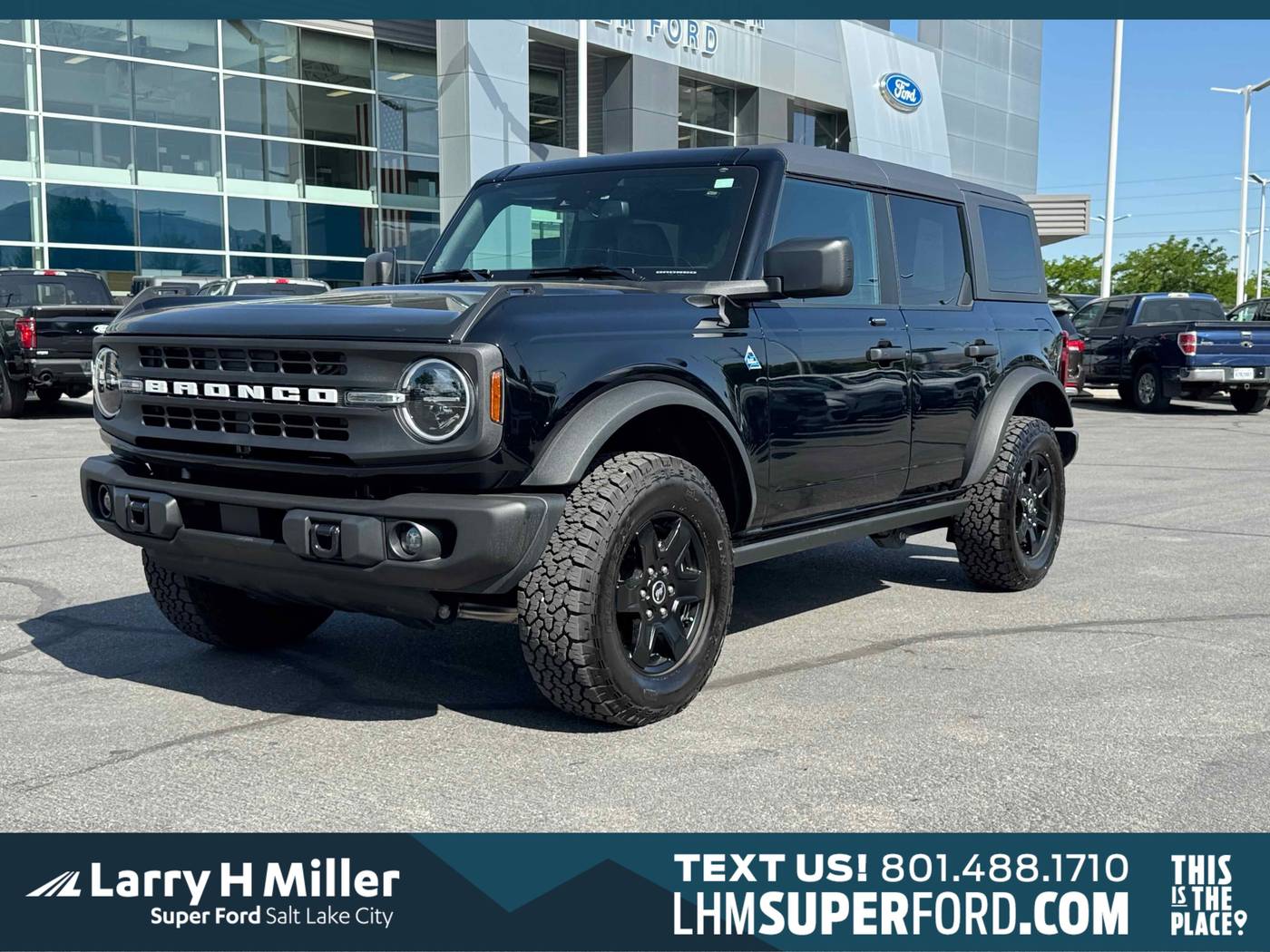 2023 Ford Bronco Black Diamond — SUV — 15,099 mi — Salt Lake City, UT