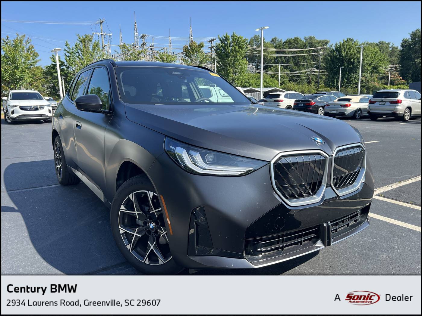 2025 BMW X3 30 — SUV — 3,407 mi — Greenville, SC