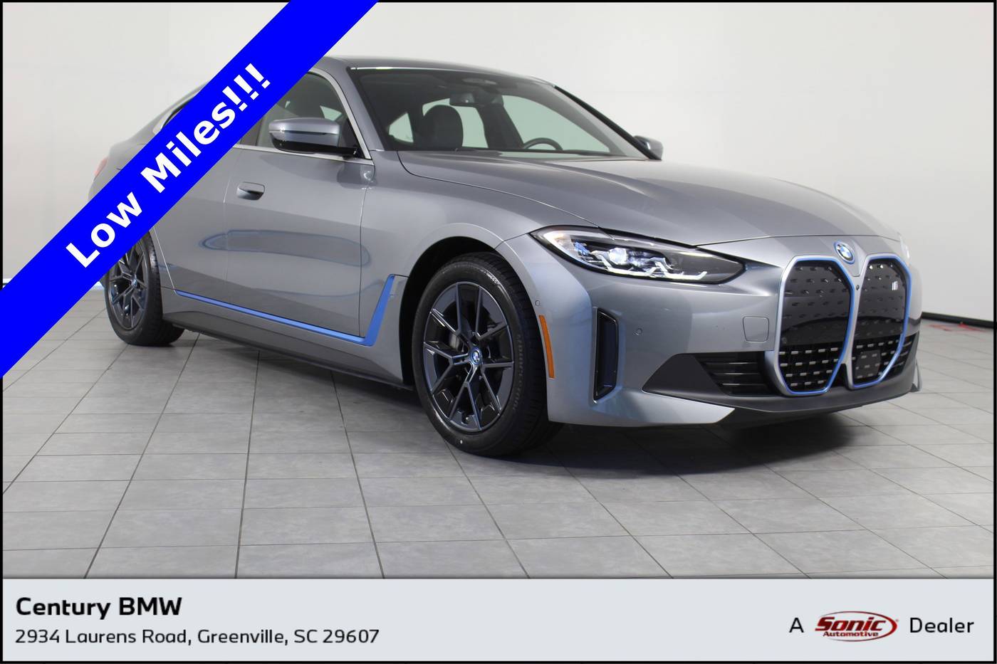 2024 BMW i4 eDrive40 — Sedan — 8,125 mi — Greenville, SC