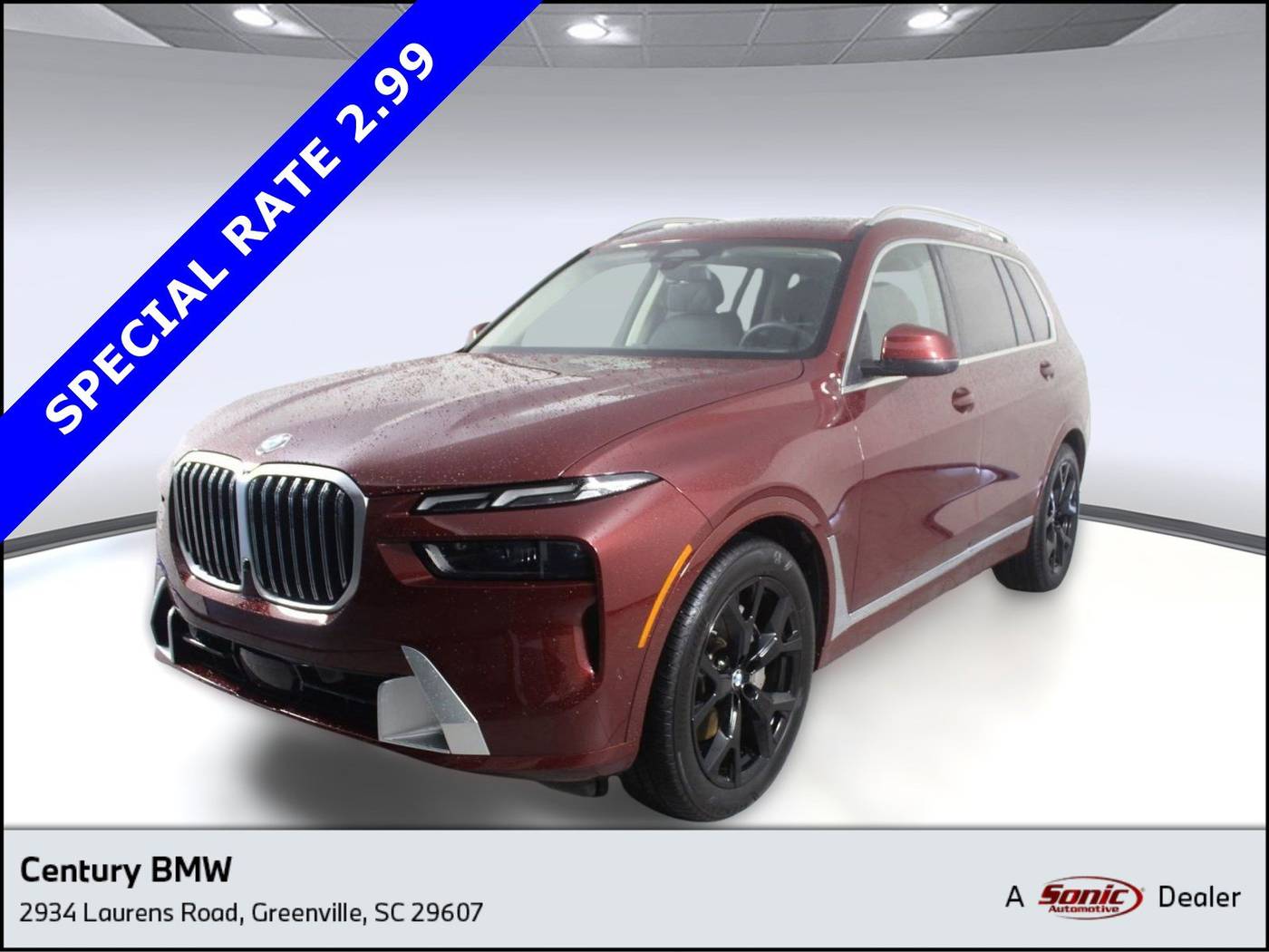 2025 BMW X7 40i — SUV — 8,675 mi — Greenville, SC