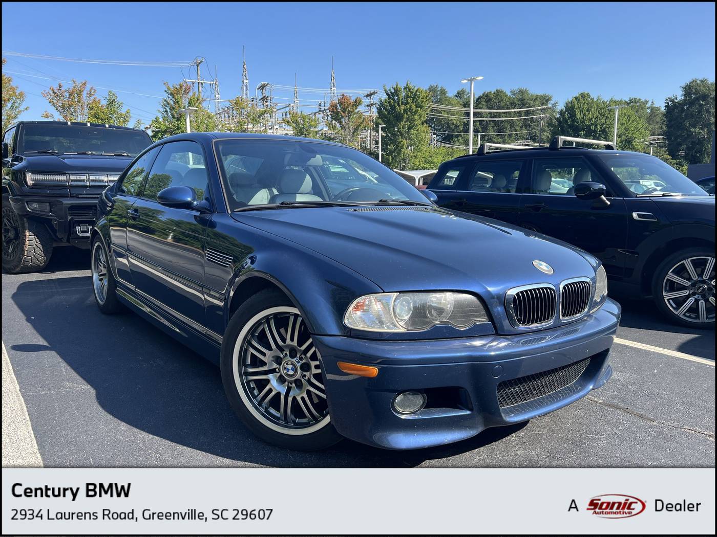 2004 BMW M3 Standard — Coupe — 86,291 mi — Greenville, SC