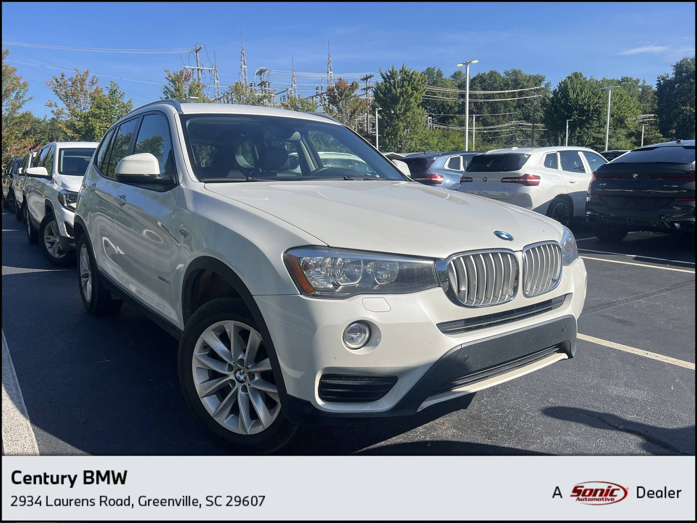2017 BMW X3 28i — SUV — 84,231 mi — Greenville, SC