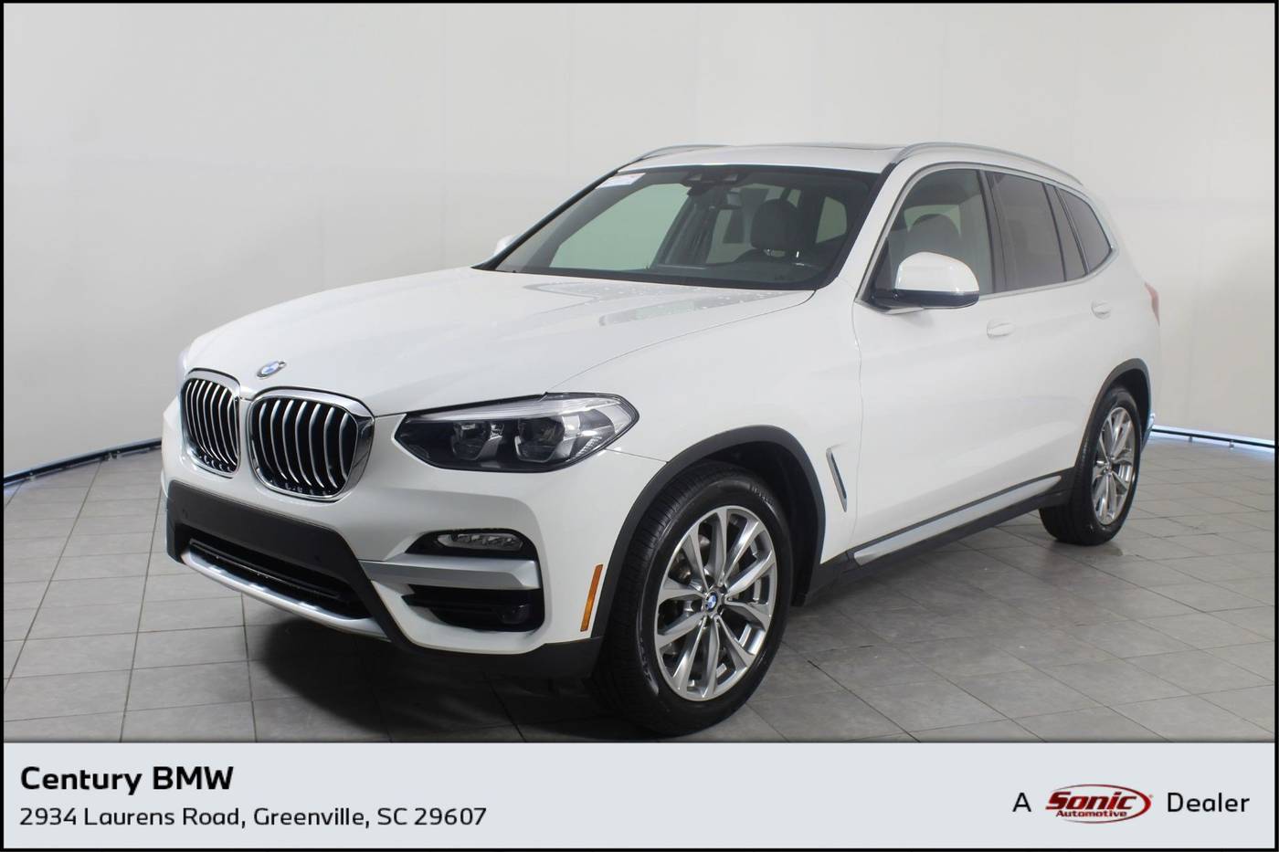 2019 BMW X3 30i — SUV — 60,478 mi — Greenville, SC