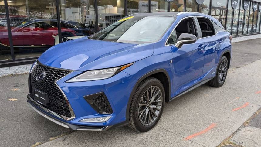 2022 Lexus RX 450h F SPORT Handling