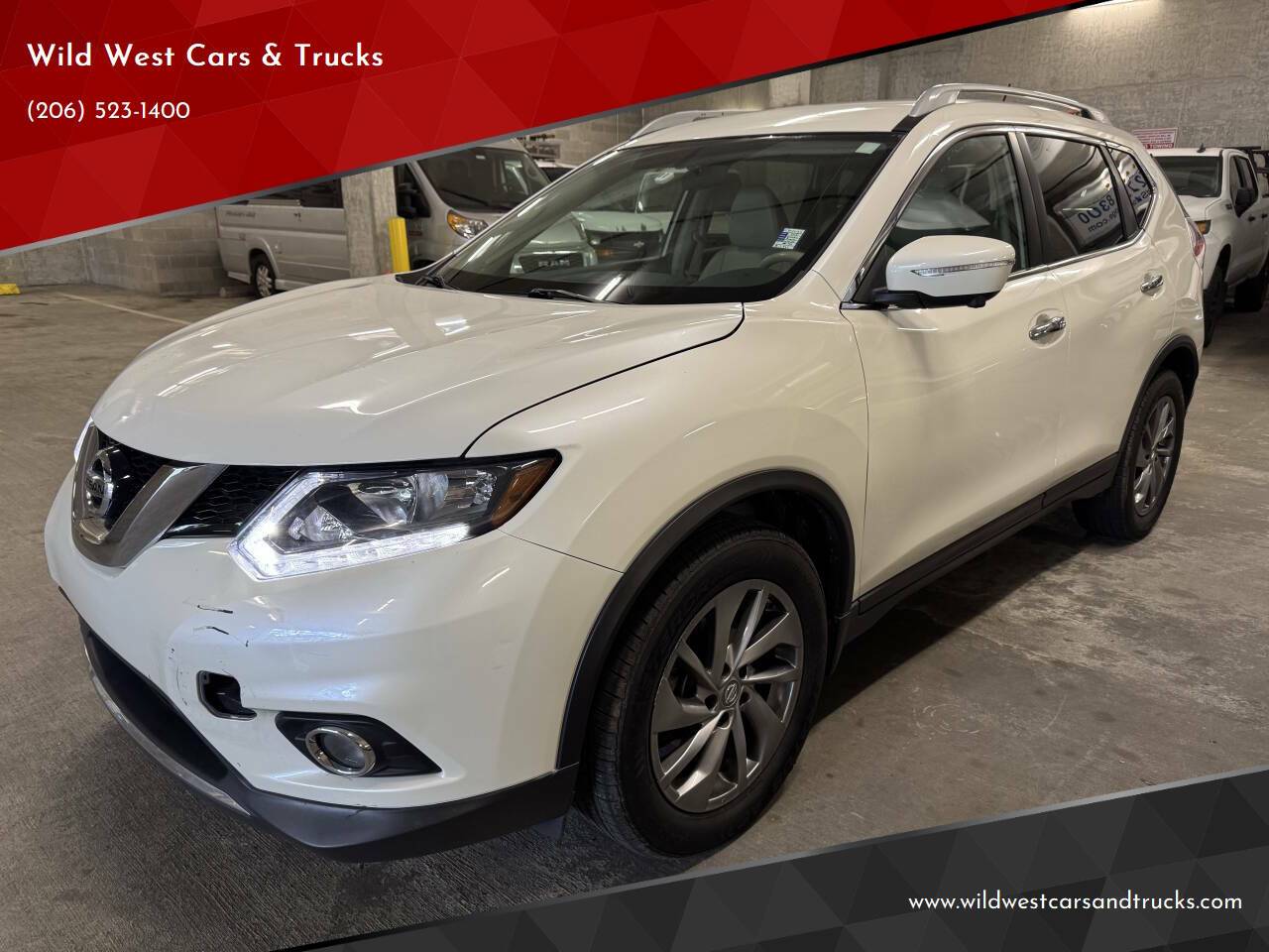 2015 Nissan Rogue SL — SUV — 73,721 mi — Seattle, WA