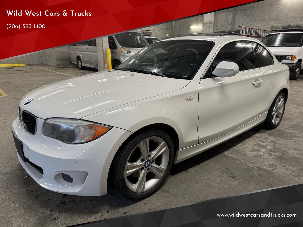 2013 BMW 1 Series 128i — Coupe — 123,837 mi — Seattle, WA