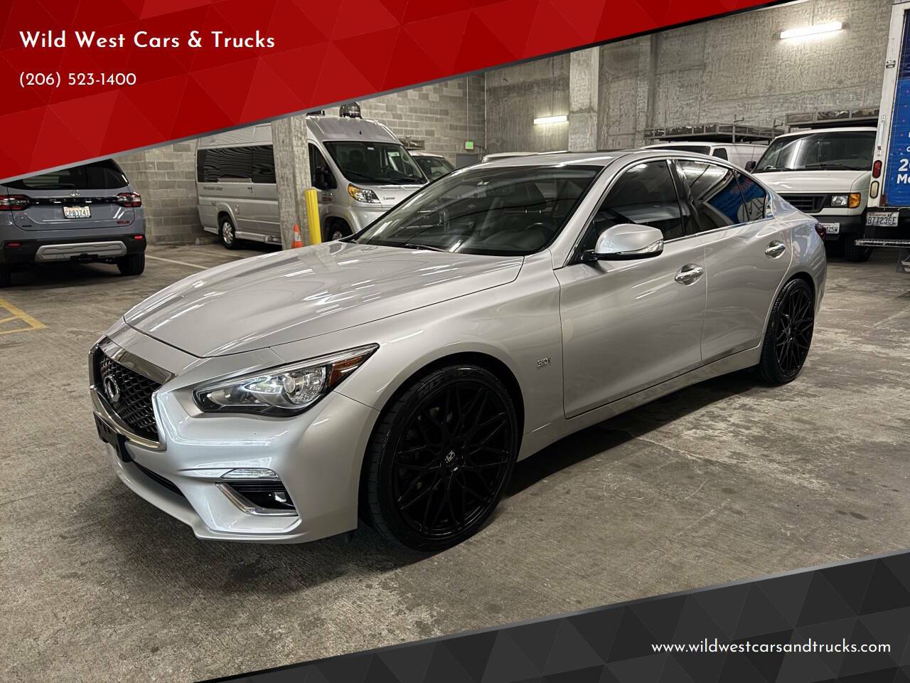 2019 INFINITI Q50 3.0t LUXE — Sedan — 76,720 mi — Seattle, WA