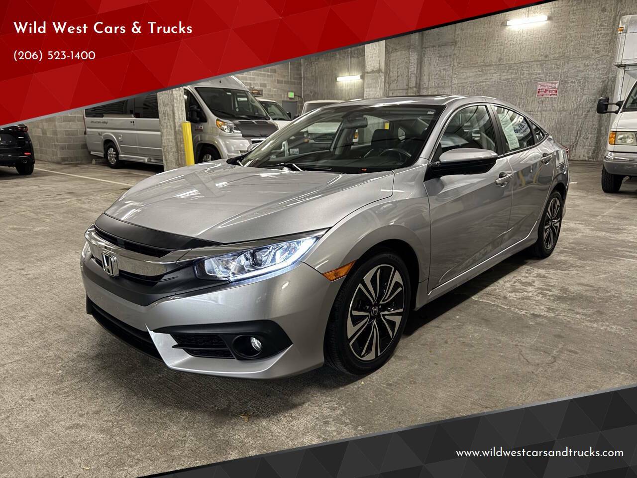 2016 Honda Civic EX-L — Sedan — 39,842 mi — Seattle, WA