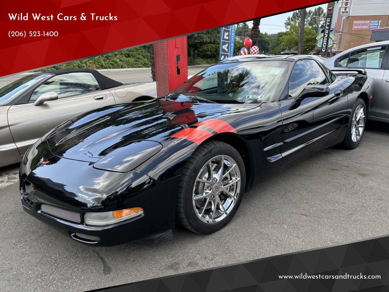 2002 Chevrolet Corvette Base — Coupe — 77,625 mi — Seattle, WA