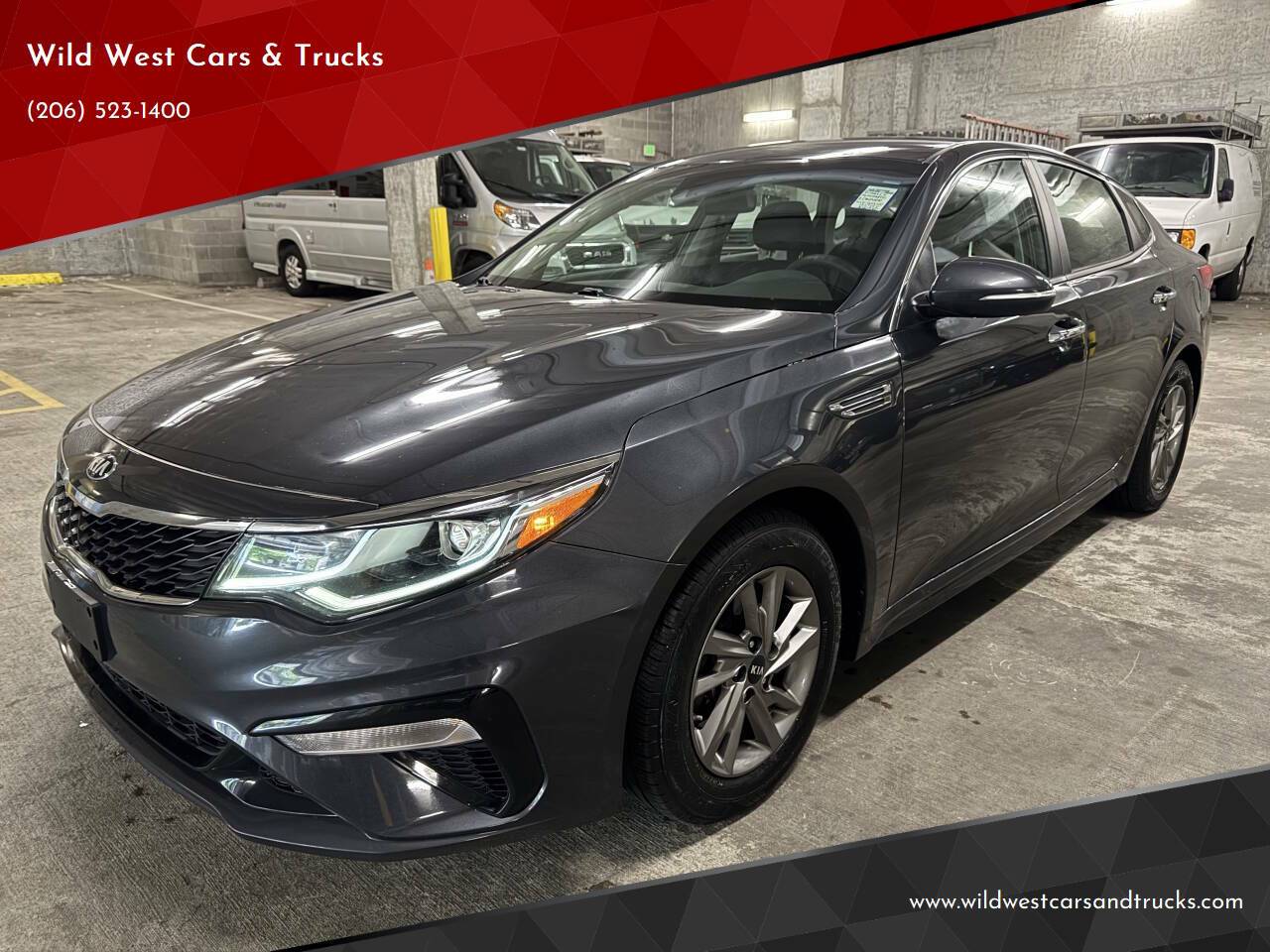 2019 Kia Optima LX — Sedan — 108,045 mi — Seattle, WA