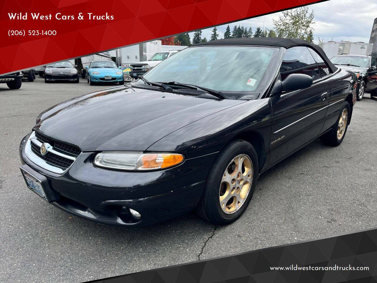 1998 Chrysler Sebring JXi — Convertible — 80,166 mi — Seattle, WA