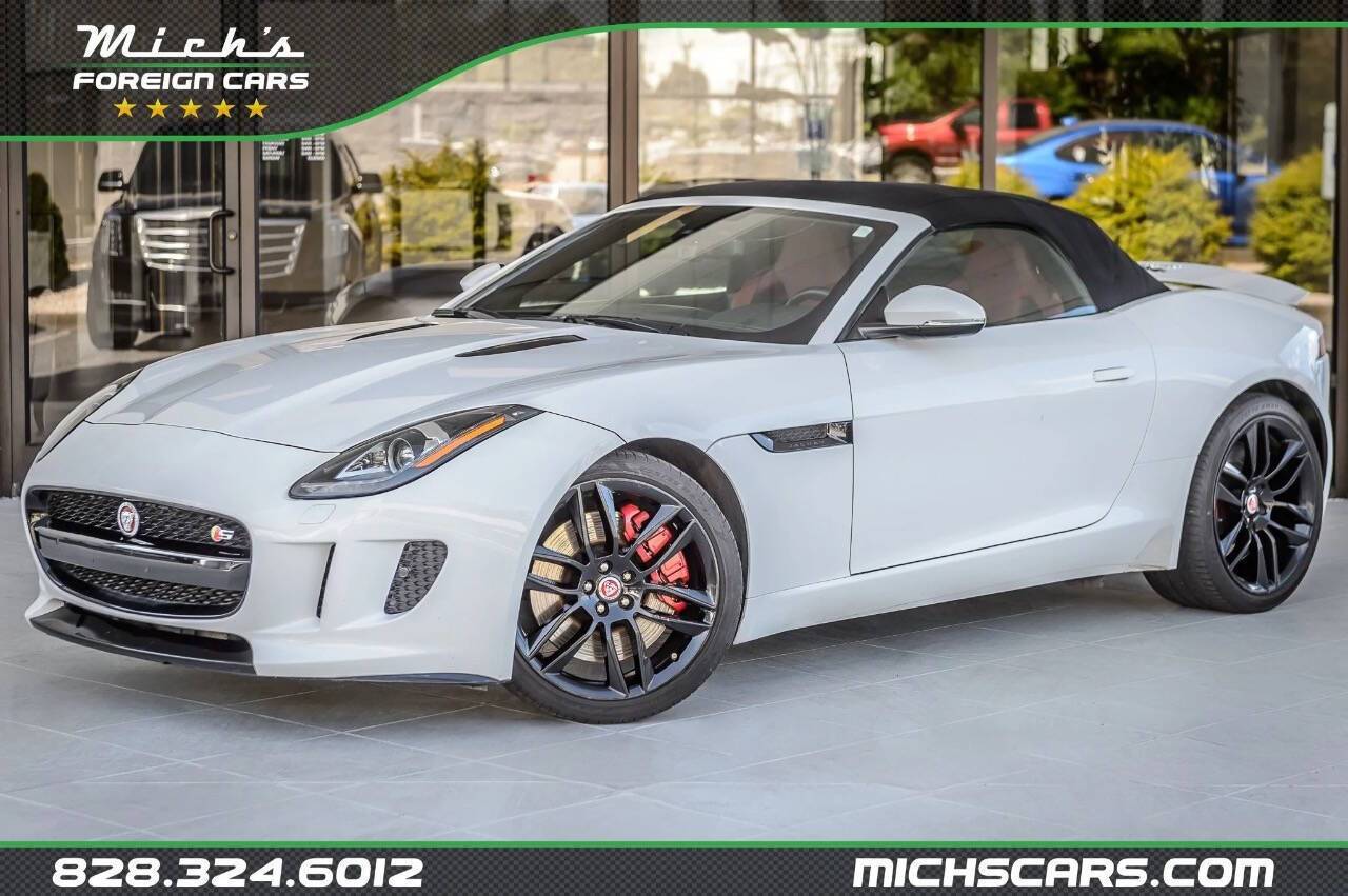 2015 Jaguar F-TYPE S — Convertible — 87,360 mi — Hickory, NC