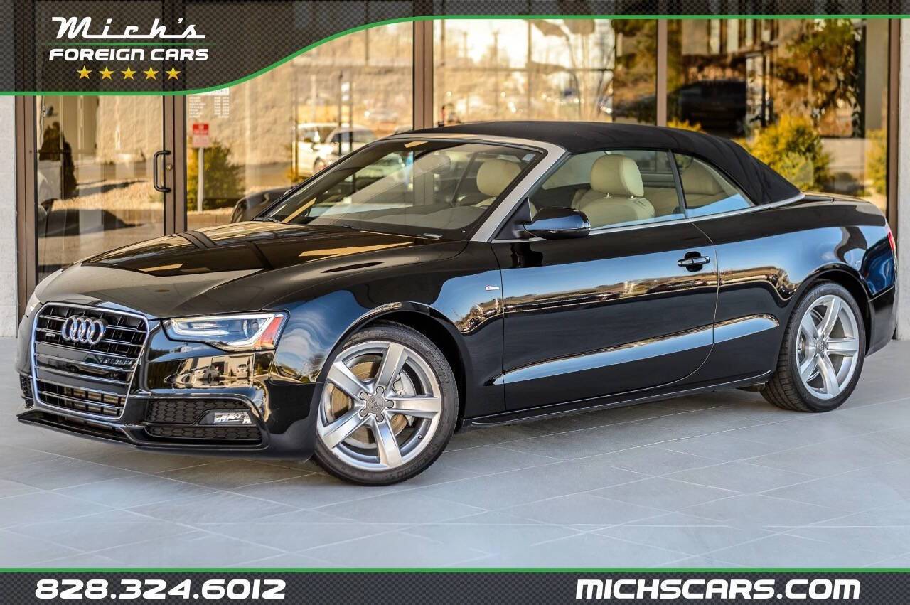 2015 Audi A5 Premium Plus — Convertible — 47,750 mi — Hickory, NC