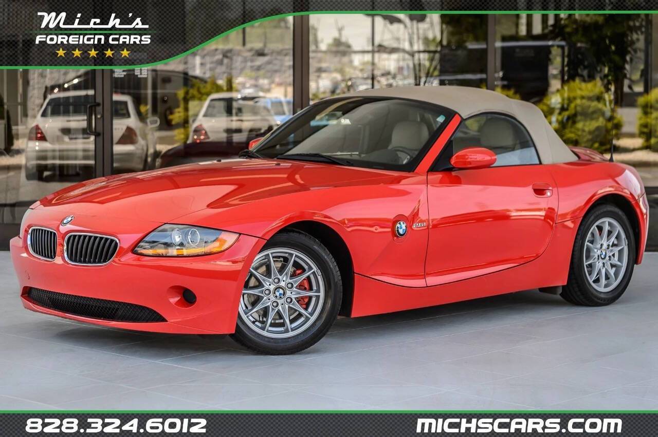 2004 BMW Z4 2.5i — Convertible — 70,060 mi — Hickory, NC