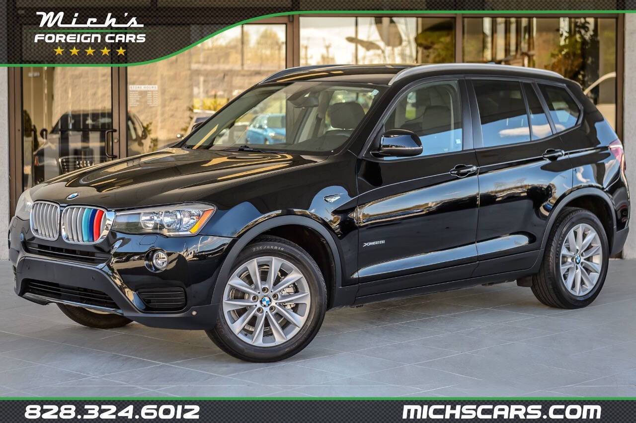 2017 BMW X3 28i — SUV — 81,380 mi — Hickory, NC