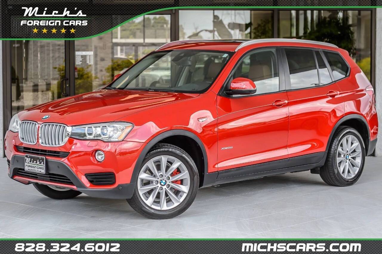 2017 BMW X3 28i — SUV — 70,270 mi — Hickory, NC