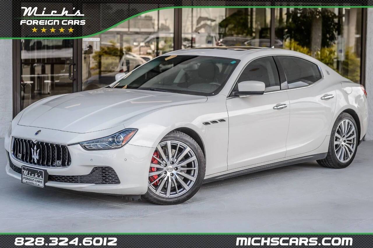 2016 Maserati Ghibli S Q4 — Sedan — 34,040 mi — Hickory, NC