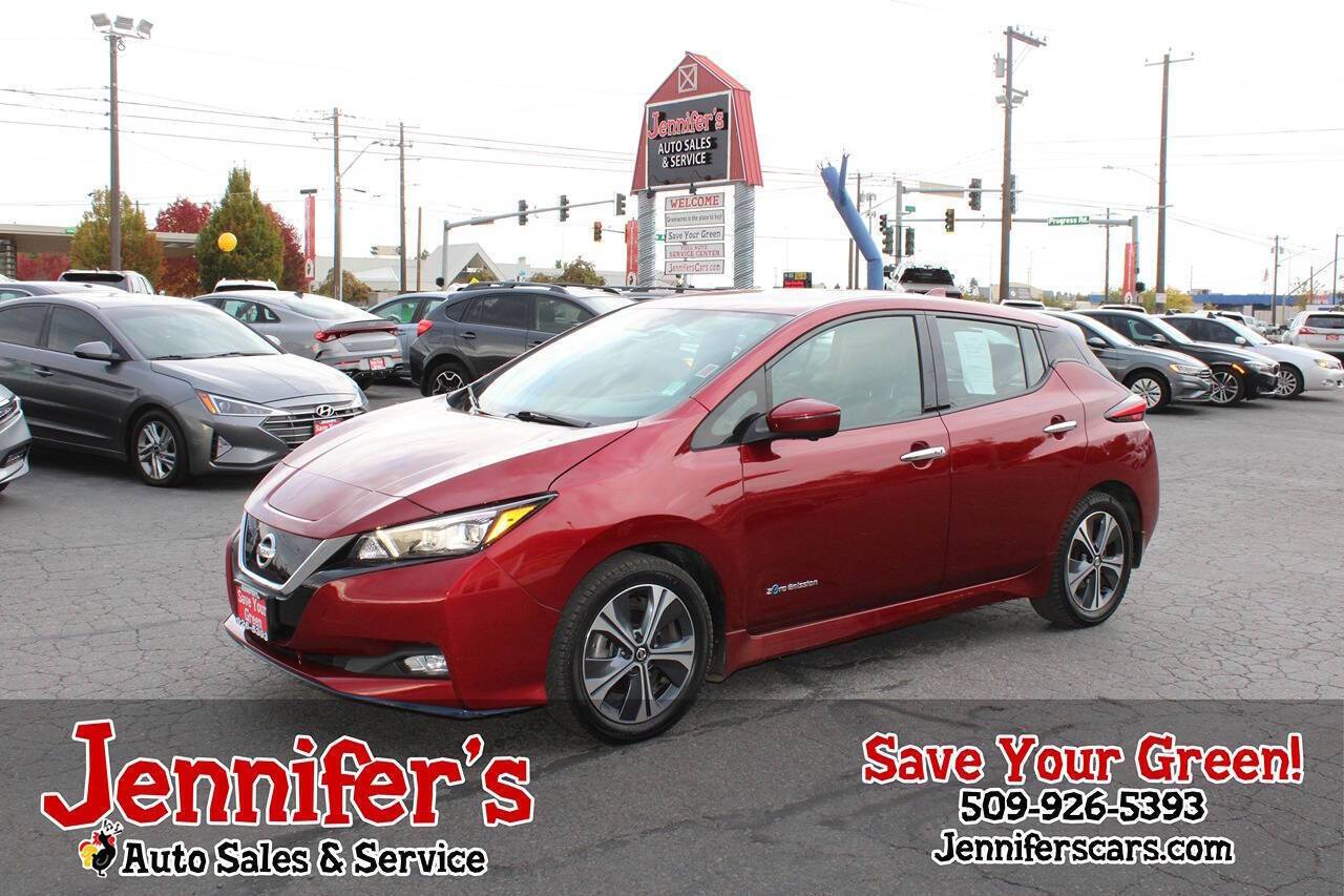 2019 Nissan LEAF SL PLUS — Hatchback — 92,863 mi — Spokane Valley, WA