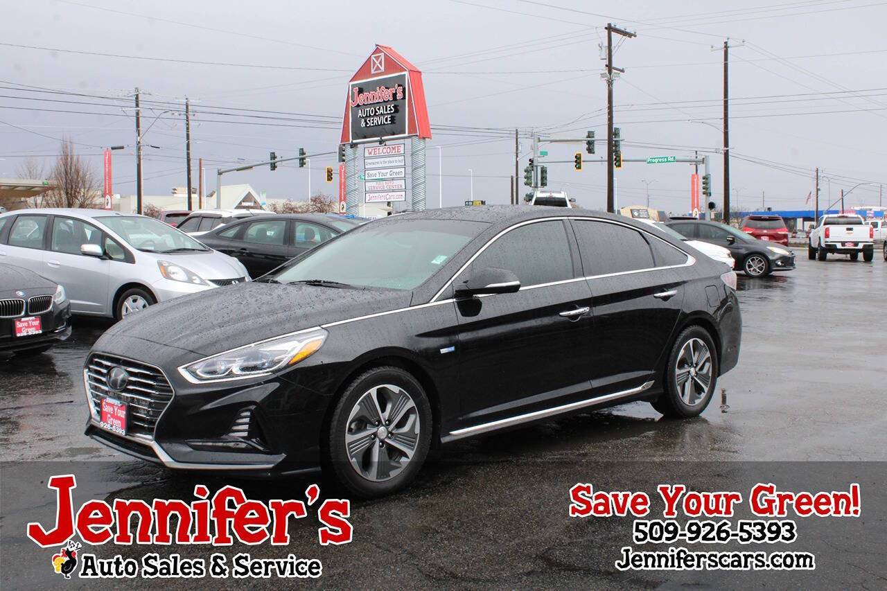 2019 Hyundai Sonata Hybrid Limited — Sedan — 81,089 mi — Spokane Valley, WA