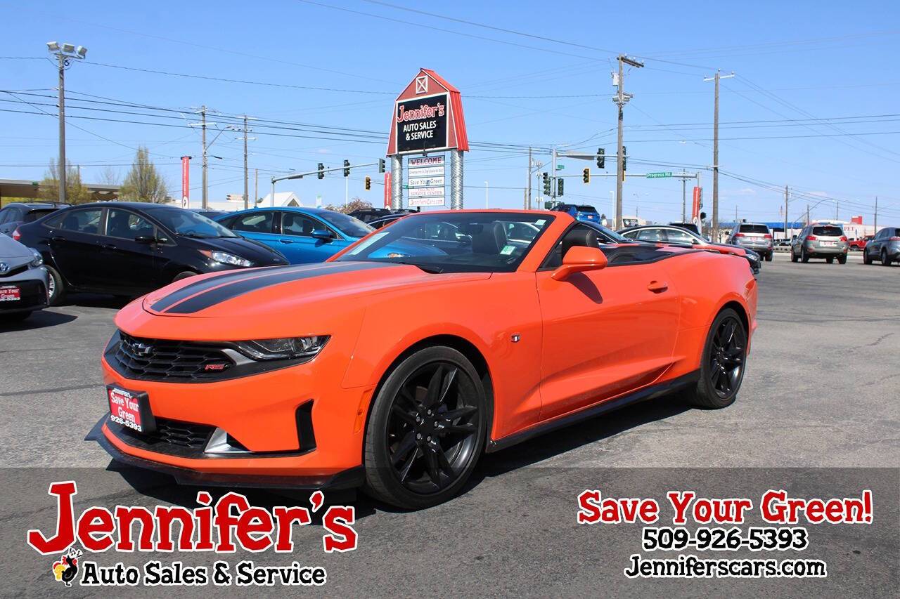 2021 Chevrolet Camaro 3LT — Convertible — 41,715 mi — Spokane Valley, WA