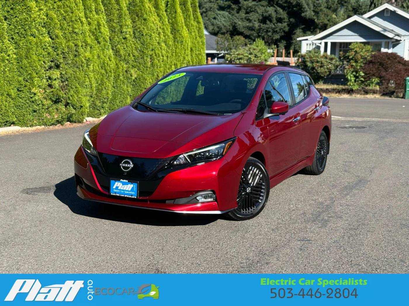 2023 Nissan LEAF SV PLUS — Hatchback — 20,136 mi — Milwaukie, OR