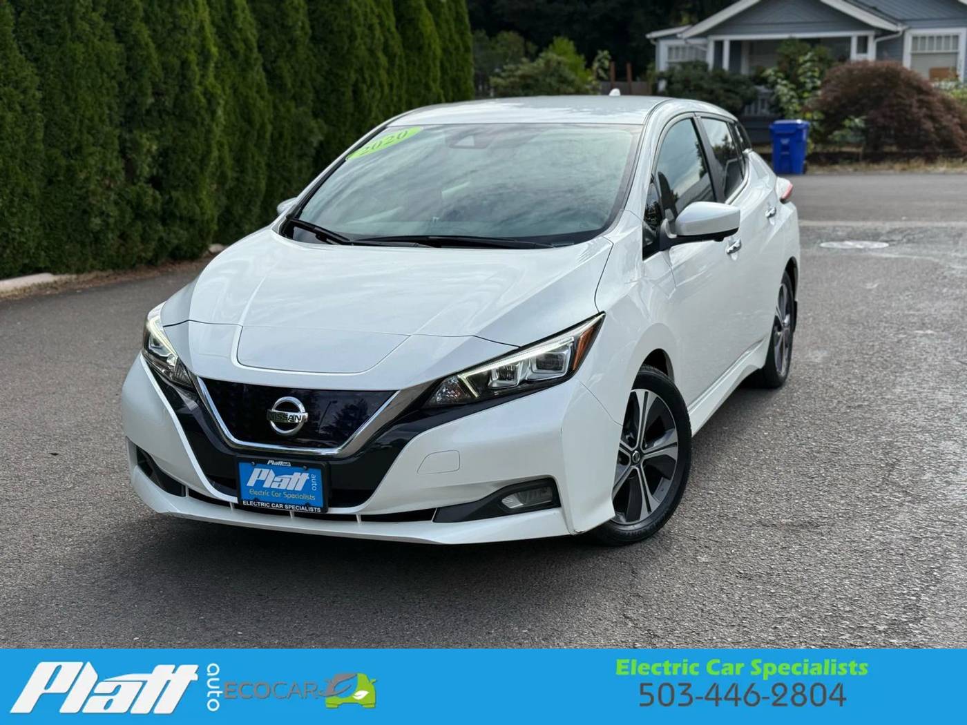 2020 Nissan LEAF SV — Hatchback — 41,357 mi — Milwaukie, OR