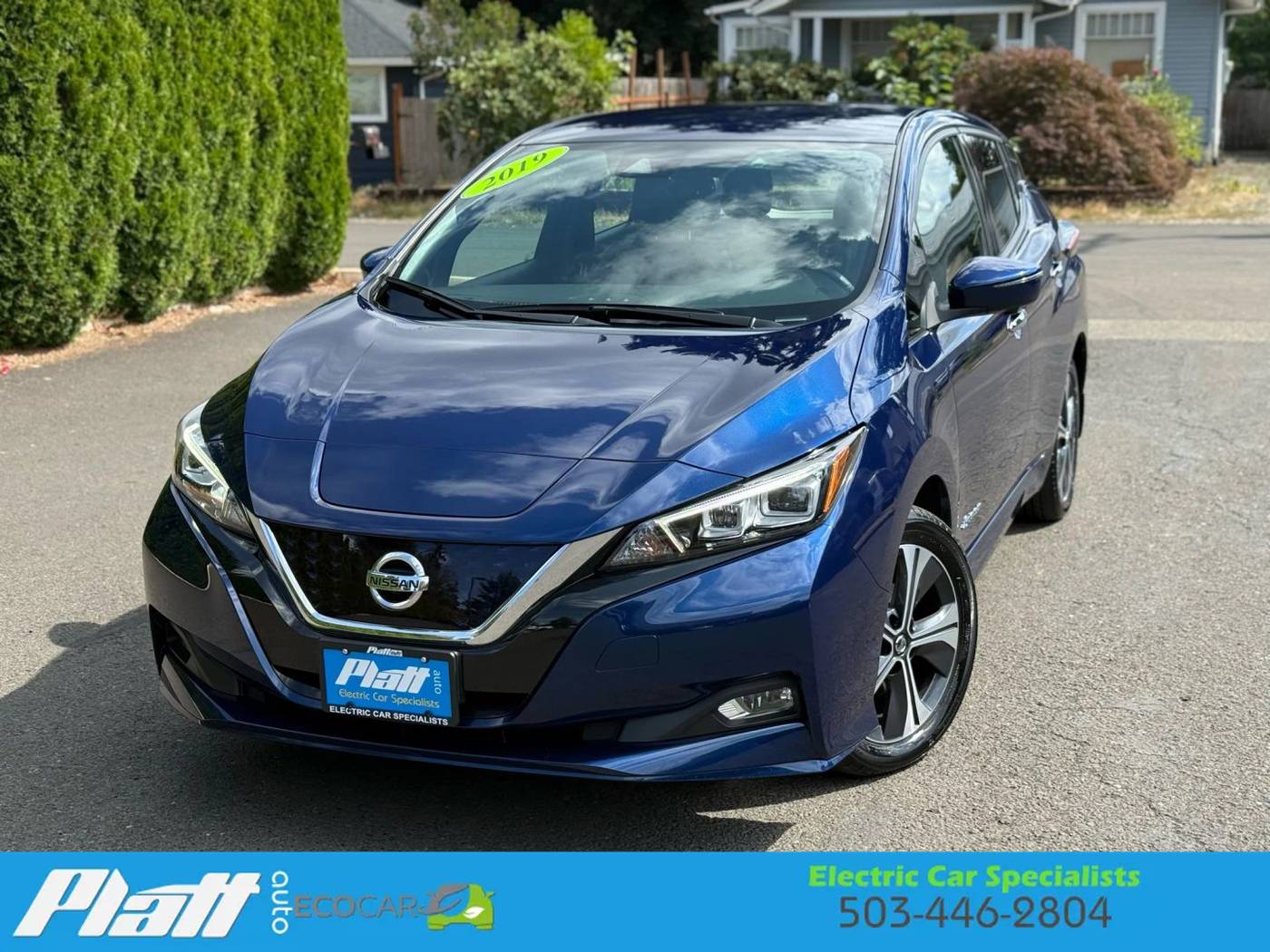 2019 Nissan LEAF SL PLUS — Hatchback — 18,188 mi — Milwaukie, OR