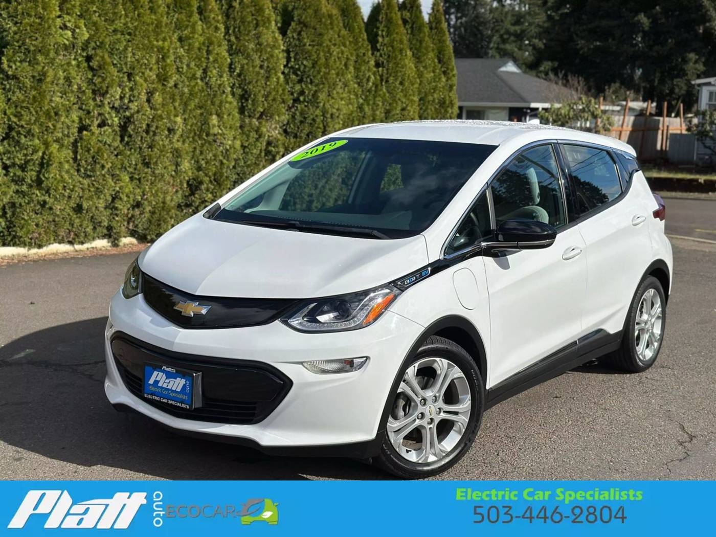 2019 Chevrolet Bolt EV LT — Hatchback — 28,260 mi — Milwaukie, OR