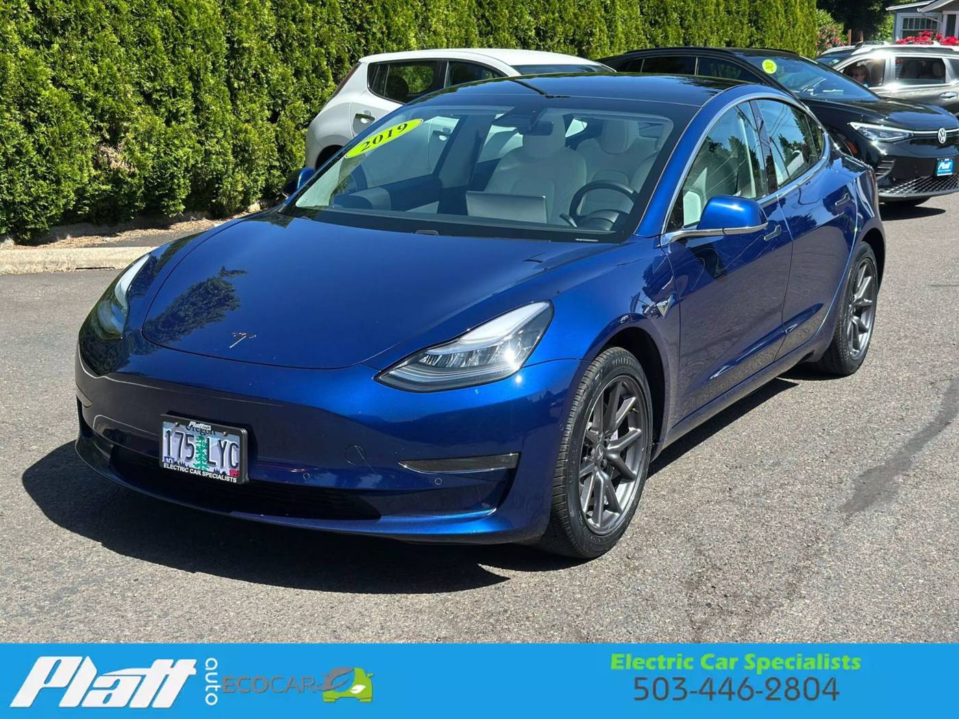 2019 Tesla Model 3 Long Range — Sedan — 40,882 mi — Milwaukie, OR