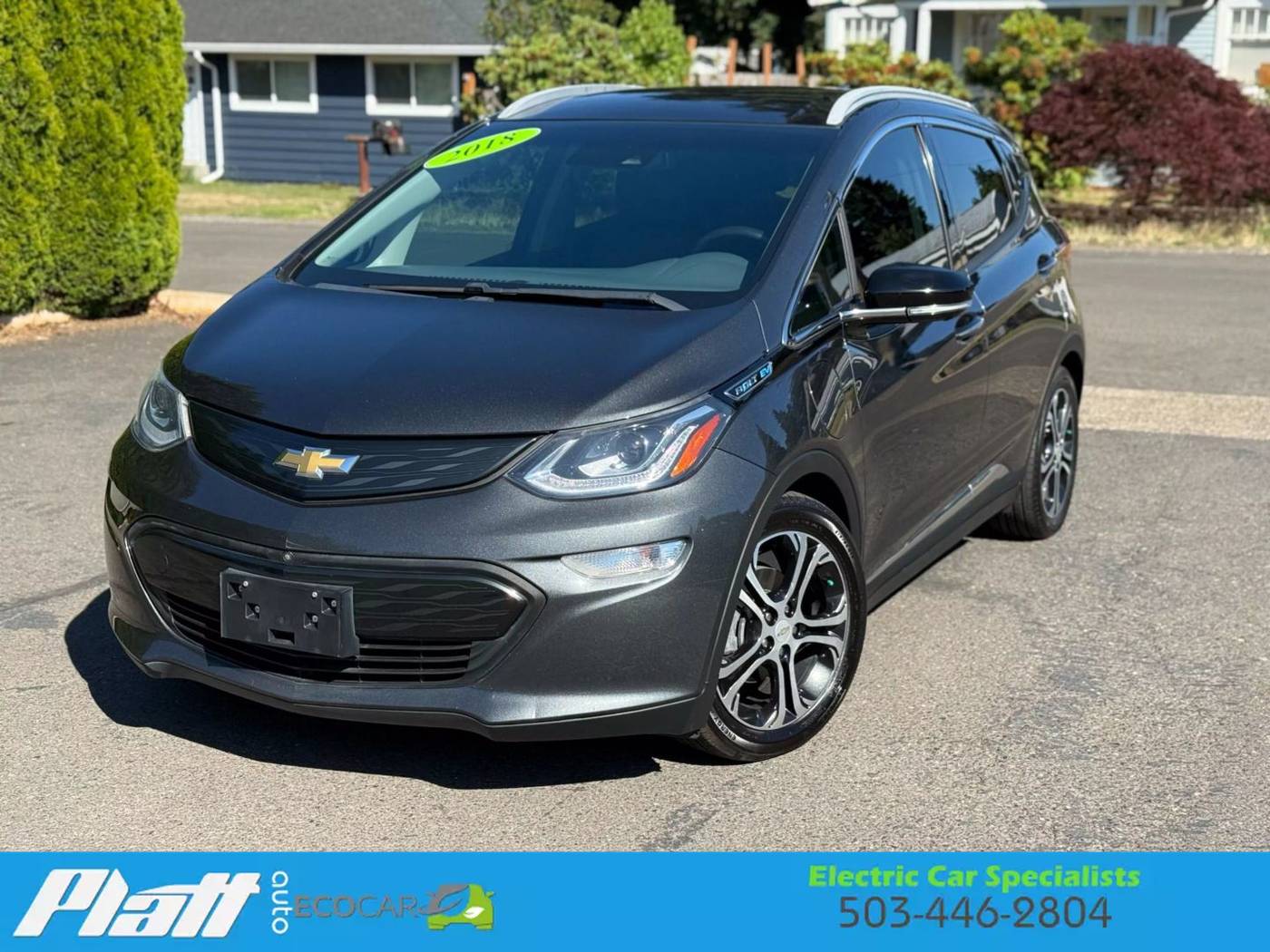 2018 Chevrolet Bolt EV Premier — Hatchback — 35,698 mi — Milwaukie, OR