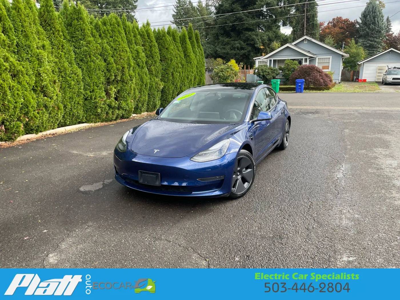2021 Tesla Model 3 Standard Range Plus — Sedan — 33,746 mi — Milwaukie, OR