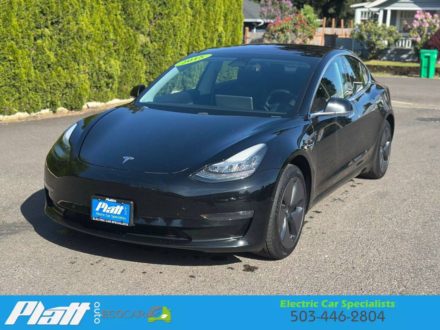 2018 Tesla Model 3 Mid Range — Sedan — 76,773 mi — Milwaukie, OR