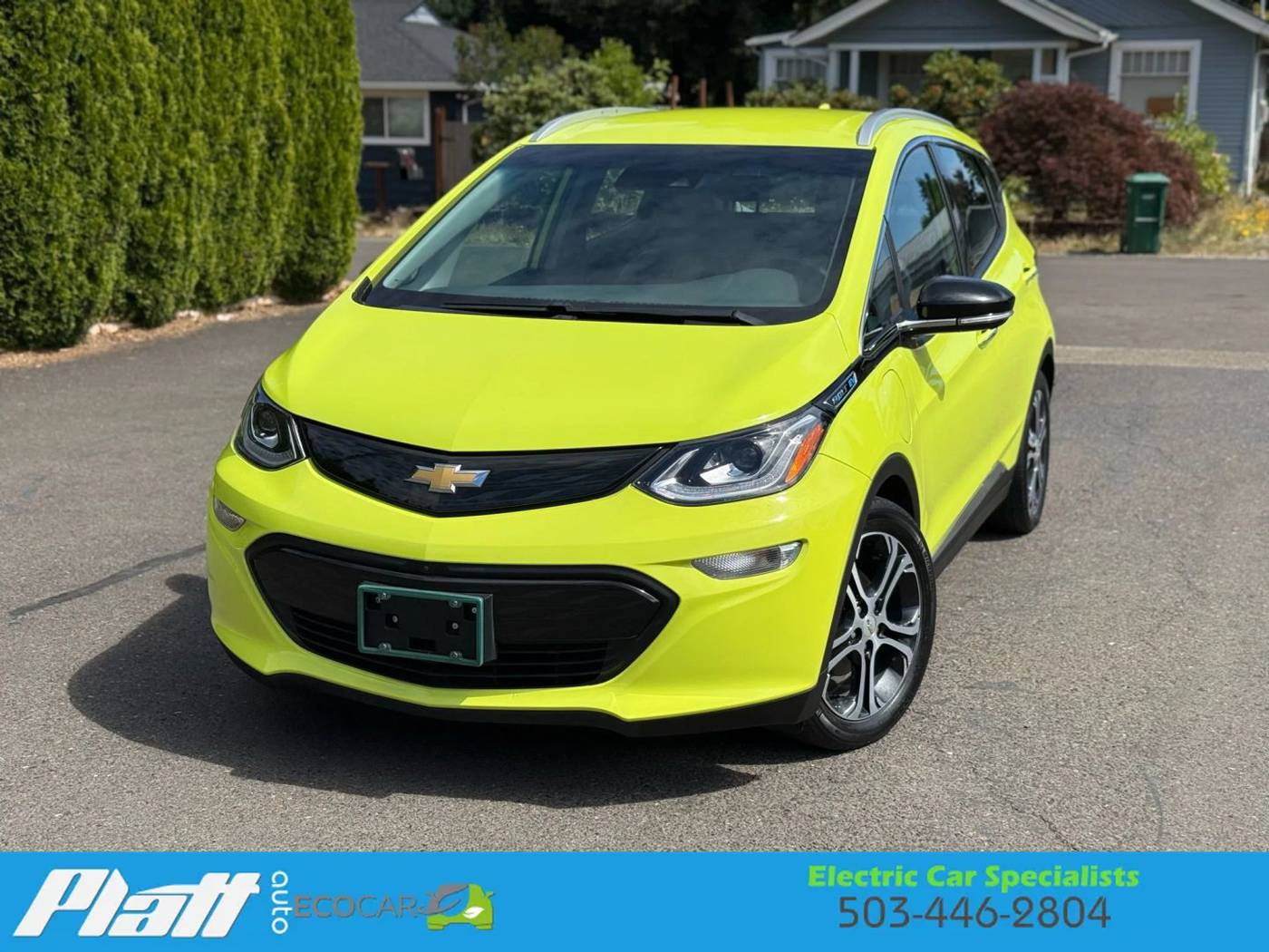 2019 Chevrolet Bolt EV Premier — Hatchback — 50,670 mi — Milwaukie, OR