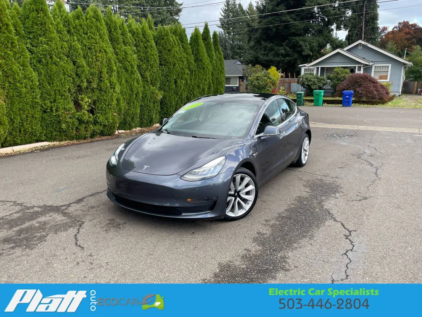 2020 Tesla Model 3 Long Range — Sedan — 43,992 mi — Milwaukie, OR
