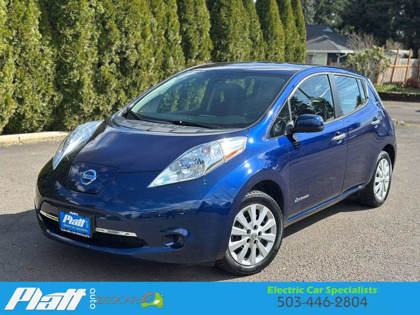 2016 Nissan LEAF S — Hatchback — 57,062 mi — Milwaukie, OR