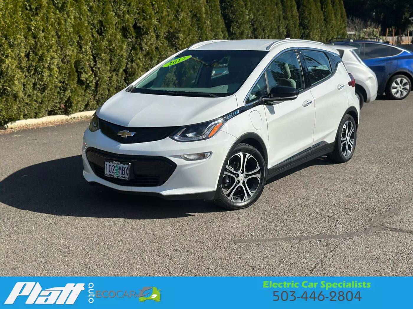 2017 Chevrolet Bolt EV Premier — Hatchback — 90,366 mi — Milwaukie, OR