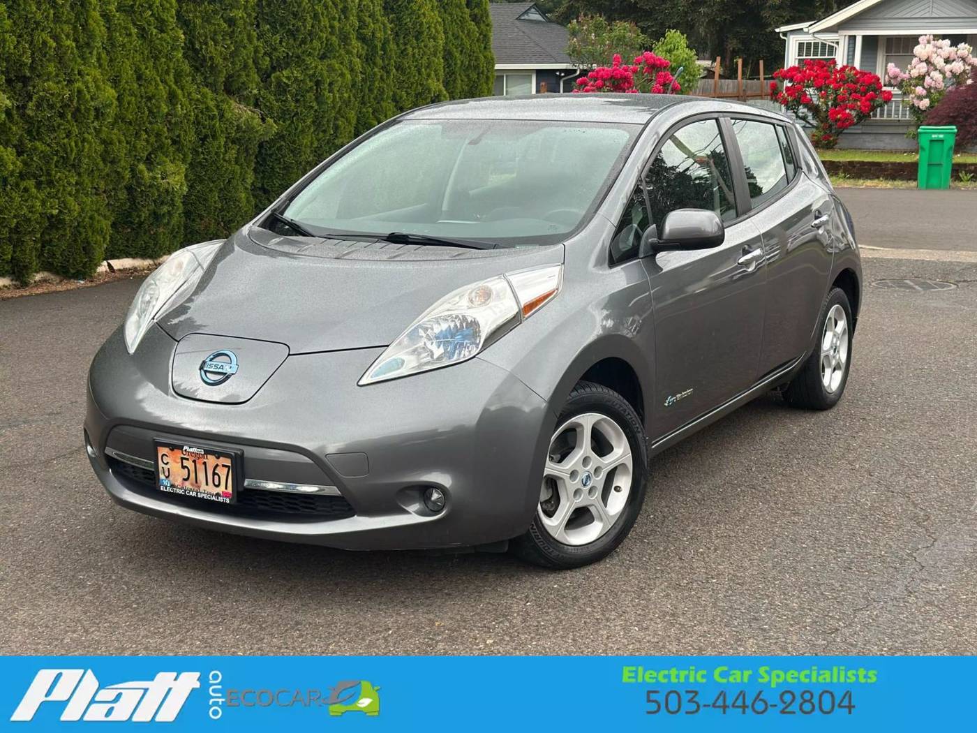 2014 Nissan LEAF SV — Hatchback — 63,774 mi — Milwaukie, OR