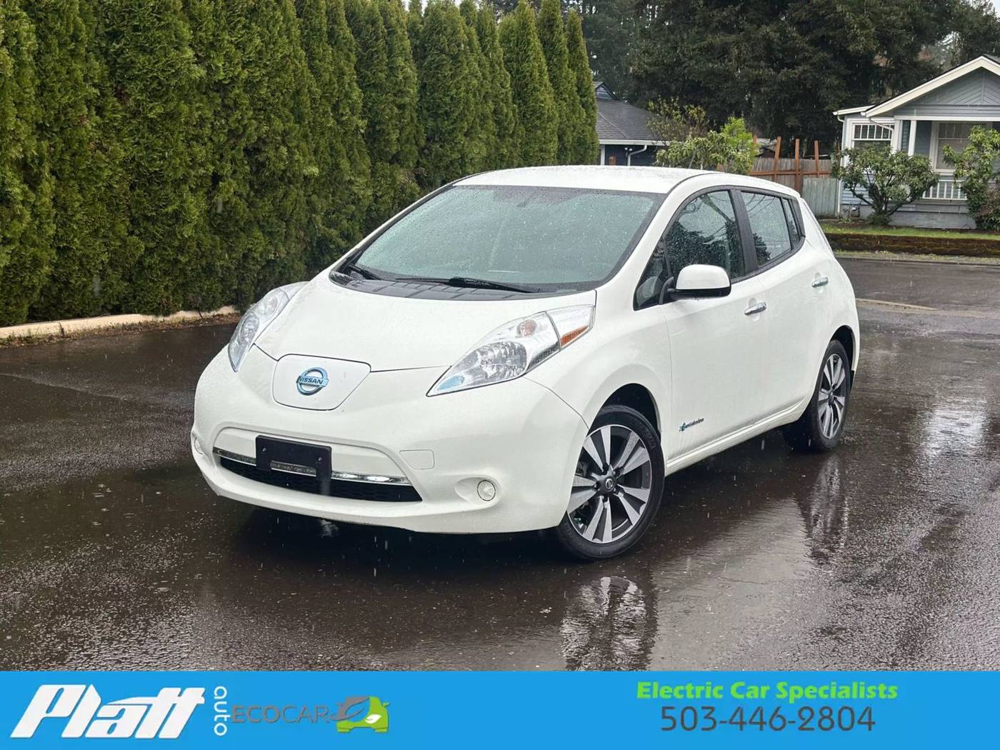 2016 Nissan LEAF SV — Hatchback — 42,278 mi — Milwaukie, OR