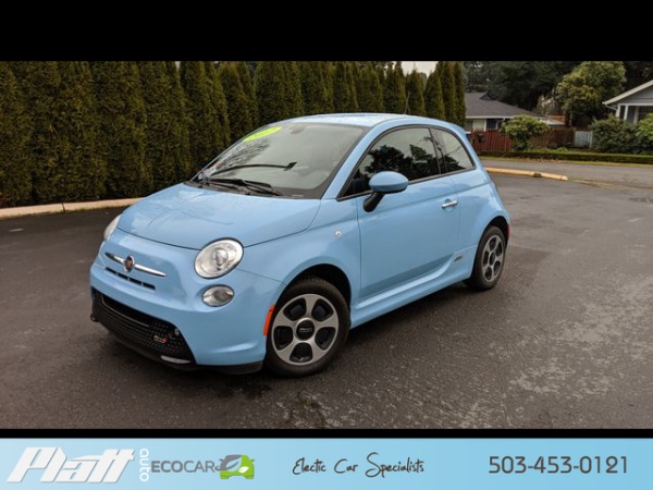 Used Fiat 500e For Sale In Oregon 10 Cars From 7 995