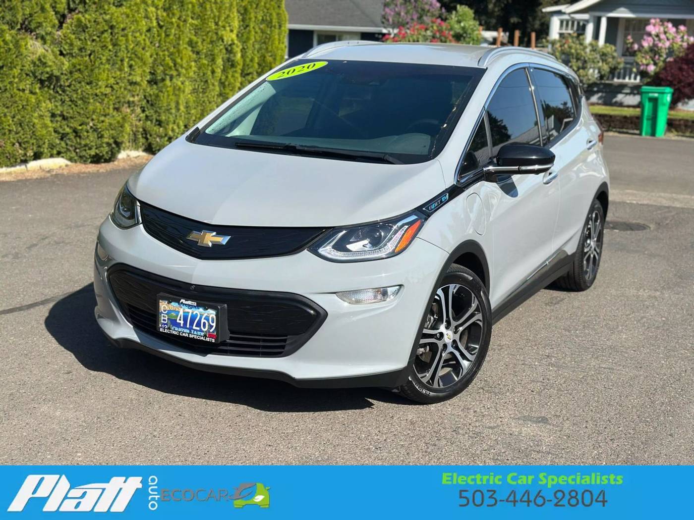 2020 Chevrolet Bolt EV Premier — Hatchback — 30,901 mi — Milwaukie, OR