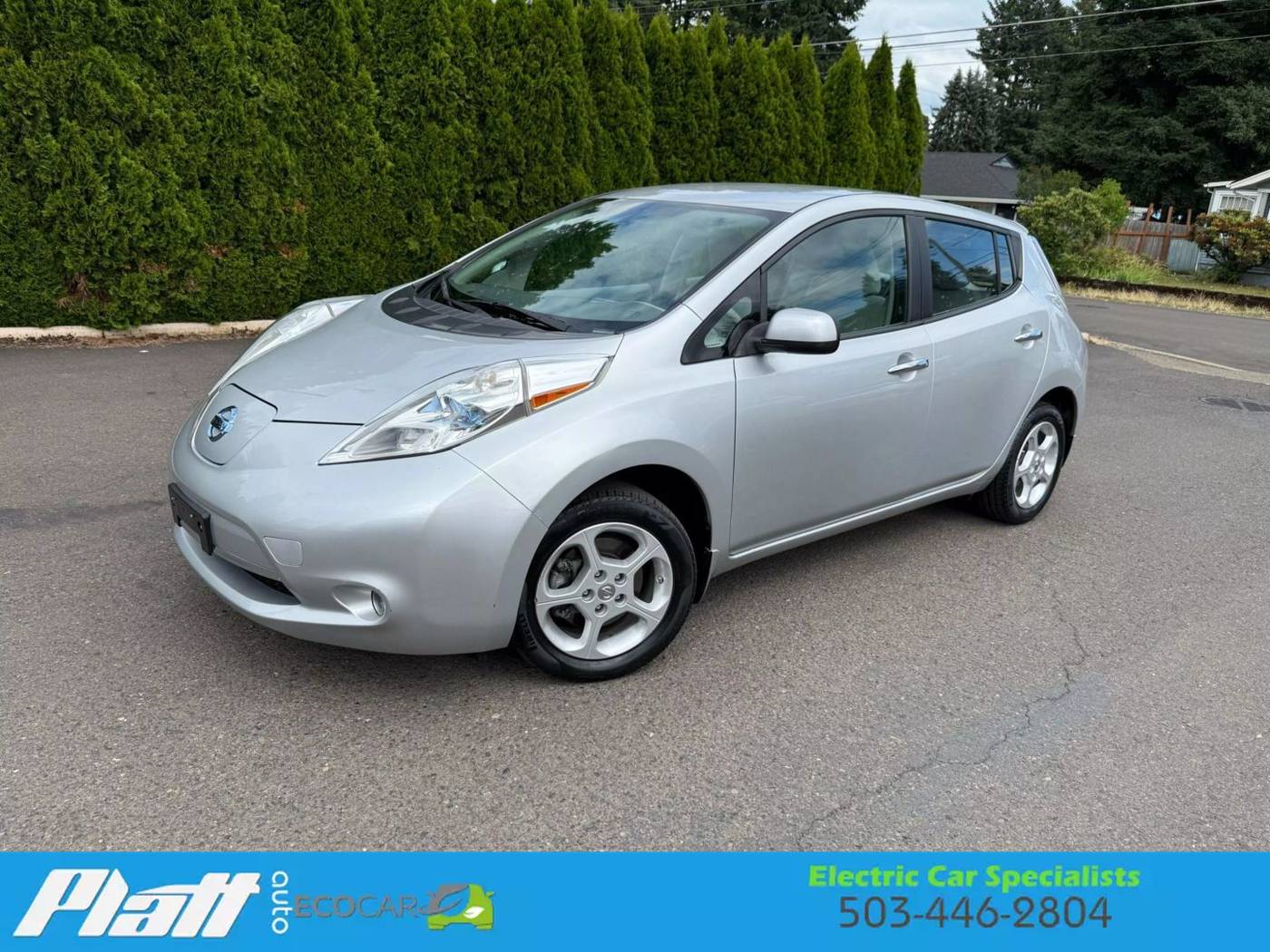 2015 Nissan LEAF SV — Hatchback — 57,460 mi — Milwaukie, OR