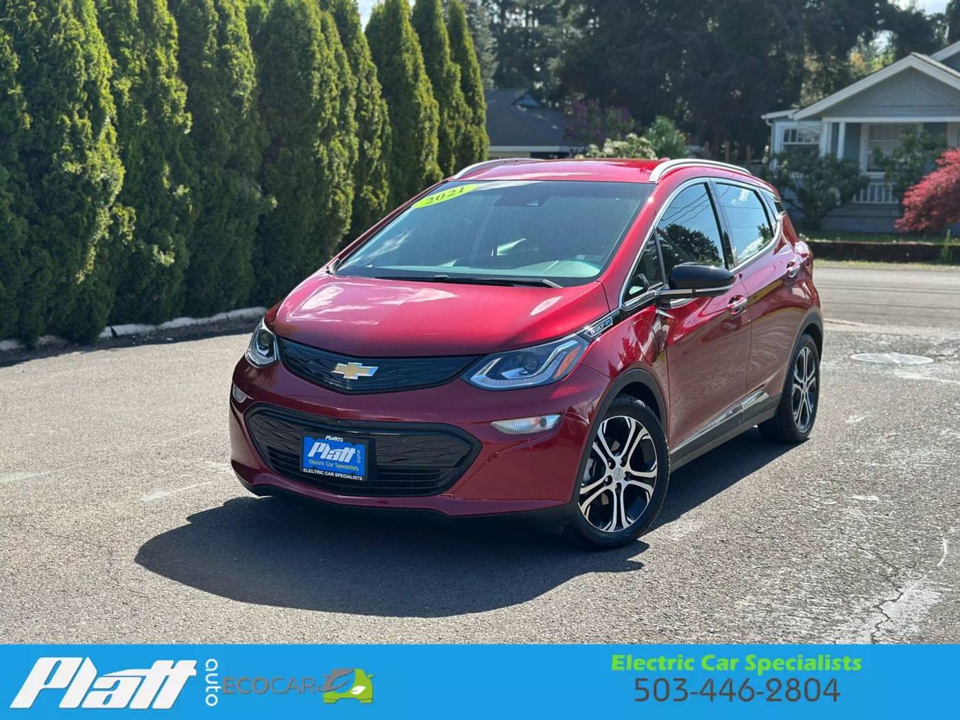2021 Chevrolet Bolt EV Premier — Hatchback — 37,354 mi — Milwaukie, OR